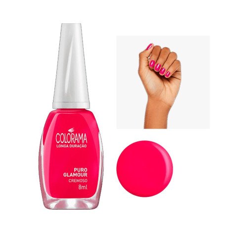 Esmalte Colorama Blister Cremoso Puro Glamour 8ml