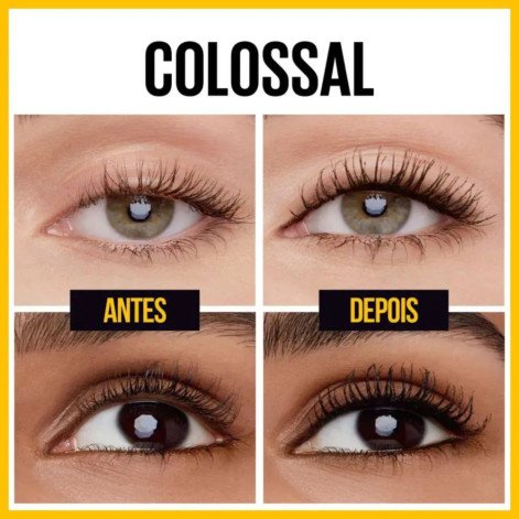 Máscara de Cílios Maybelline The Colossal Volum' Express Lavável Preto 9,2ml