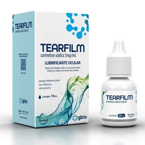 Tearfilm Solução Oftálmica 5Mg/Ml 15Ml