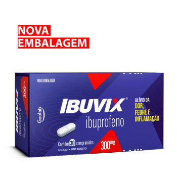 Ibuvix Ibuprofeno 300mg 30 comprimidos