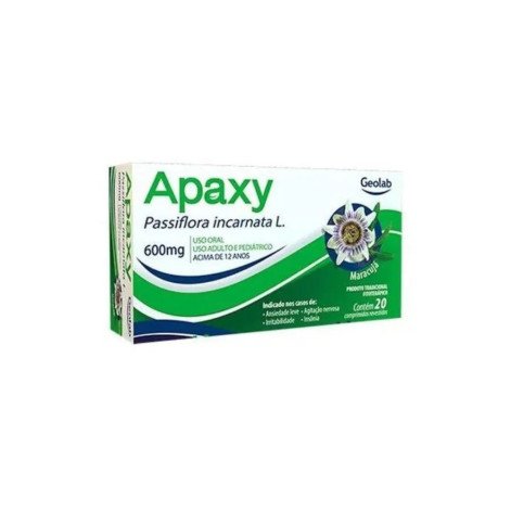 Apaxy 600mg Com 20 Comprimidos