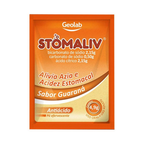 Antiácido Stomaliv Efervescente Guaraná Envelope 5g