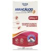 Miracálcio Vitamina D 600mg + Vitamina D 400UI Com 60 Comprimidos Geolab