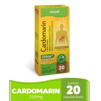 Cardomarin Silimarina 254mg 20 cápsulas