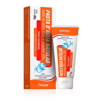 Pasta D` Água Natulab Óxido De Zinco + Enxofre 80G