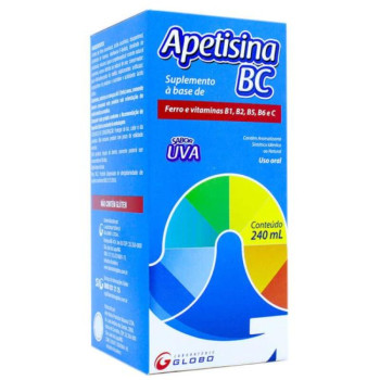 Apetisina Bc Sabor Uva com 240ml