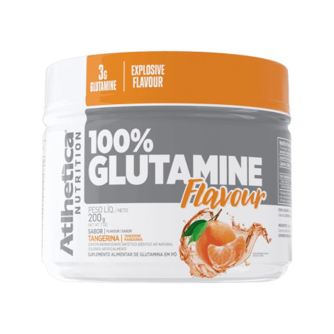 100% Glutamine Flavour Tangerina 200G