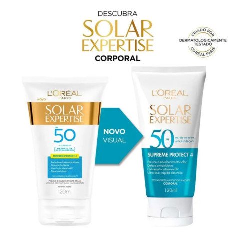 Protetor Solar FPS 50 L'Oreal Solar Expertise Supreme 120ml