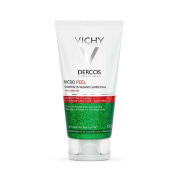 Shampoo Anticaspa Vichy Dercos Micro Peel Microesferas Eesfoliantes 150ml