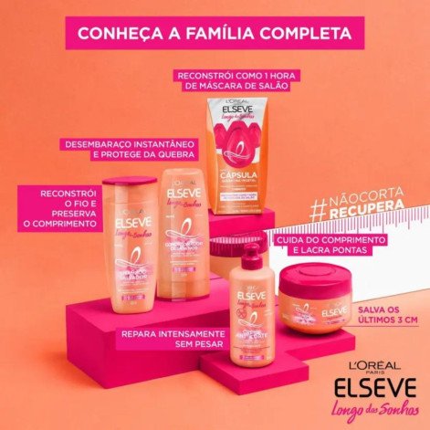 Condicionador Elseve L'Oréal Longo Dos Sonhos Desata Nós 200ml