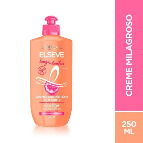 Creme Para Pentear Loréal Paris Elseve Longo dos Sonhos 250ml