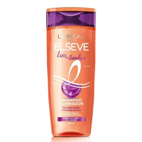 Shampoo L'Oréal Paris Elseve Liso dos Sonhos 200ml