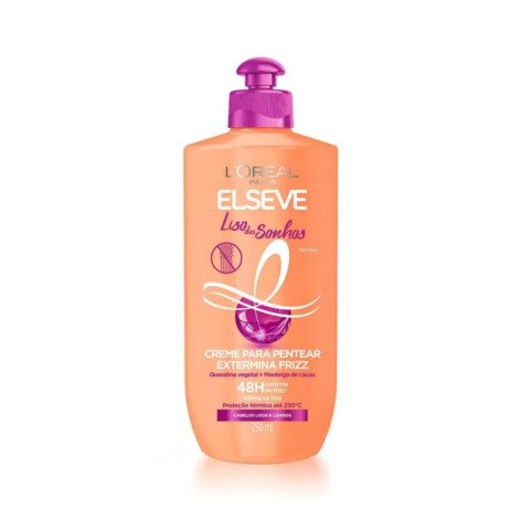 Creme para Pentear L'Oréal Paris Elseve Liso dos Sonhos 250ml