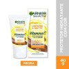 Protetor Solar Facial Hidratante Garnier Uniform & Matte Vitamina C FPS50 Negra 40g