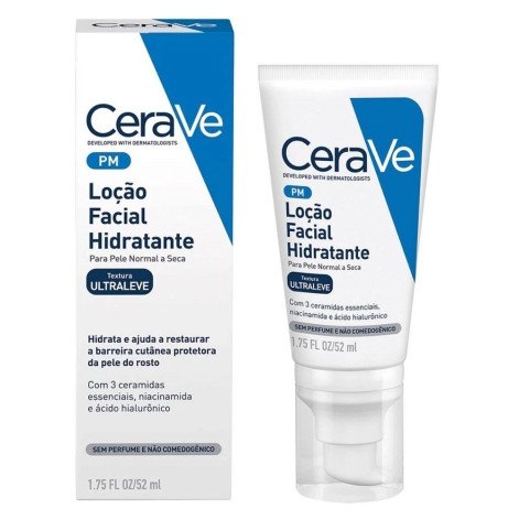 Loção Facial Hidratante Ultraleve Pele Normal a Seca 52ml CeraVe