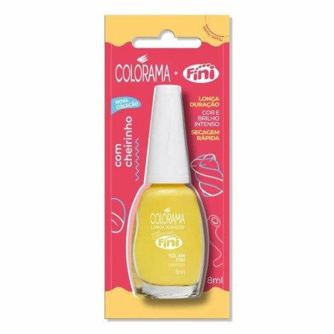 Esmalte Cremoso Colorama Coleção Fini - Sol Em Fini 8ml