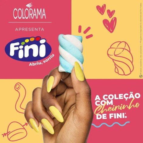 Esmalte Cremoso Colorama Coleção Fini - Sol Em Fini 8ml