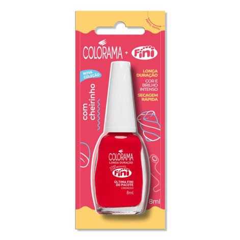 Esmalte Cremoso Colorama Coleção Fini Última Fini Do Pacote