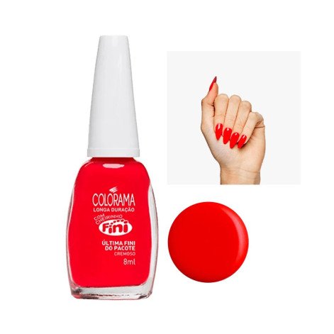 Esmalte Cremoso Colorama Coleção Fini Última Fini Do Pacote