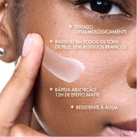 Protetor Solar Facial Vichy Capital Soleil UV-Clear Cor 2.0 FPS 60 Para Pele Oleosa e Acneica 40g