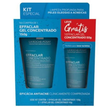 Kit La Roche-Posay Gel de Limpeza Facial Limpeza Profunda 150g 1 Unidade + Gel de Limpeza Facial Limpeza Profunda 50g 1 Unidade