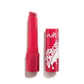 Gloss Stick Labial Vult Baton Cheirinho Inspirado Nas Frutas Vermelhas Cor Malva