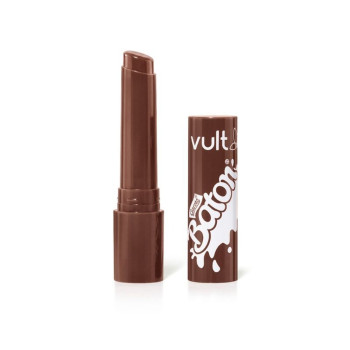 Gloss Garoto Baton Vult Stick Cor Marrom 2g