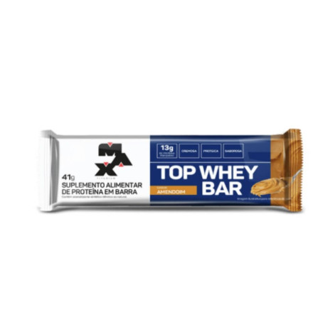 Barra Proteína Top Whey Amedoim 41g