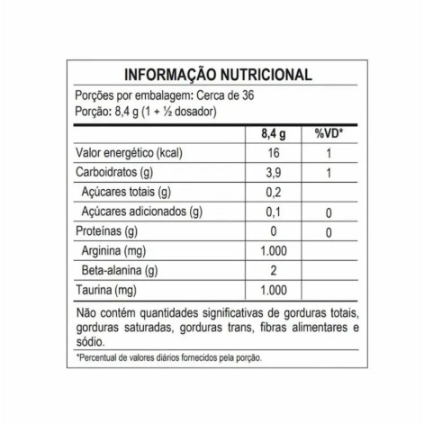 Pré Treino Max Titanium Night Train Sabor Frutas Vermelhas 300g