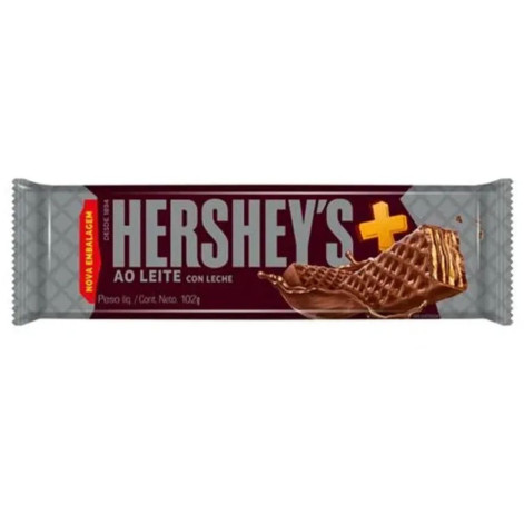 Wafer Hersheys Mais Chocolate Ao Leite 102G