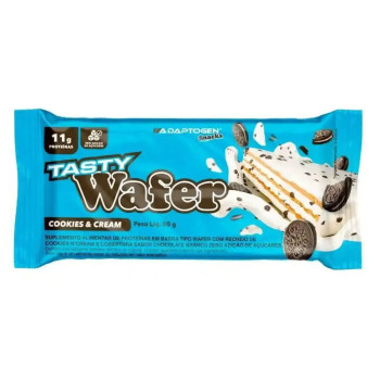 Tasty Wafer Bar 50g Sabor Cookies and Cream