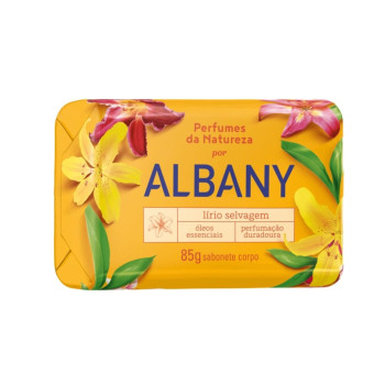 Sabonete em Barra Albany Fem Lirio Selvagem 85G