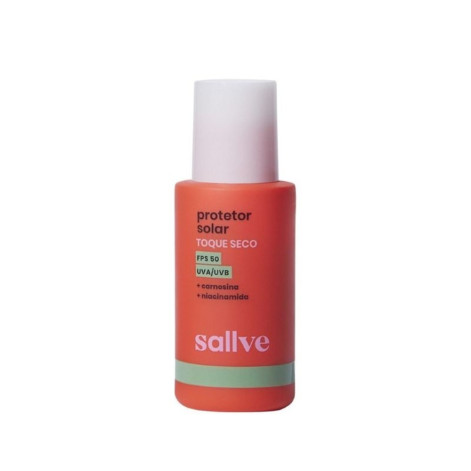 Protetor Solar Facial FPS 50 Sallve Toque Seco 40g
