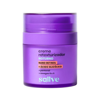 Creme Facial Retexturizador Noturno Sallve