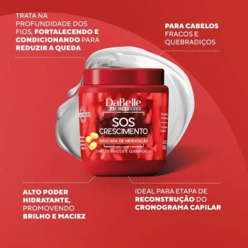 Máscara Capilar Dabelle 400G Sos Crescimento