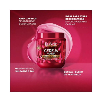 Máscara De Hidratacao Dabelle Cereja Mania 400G