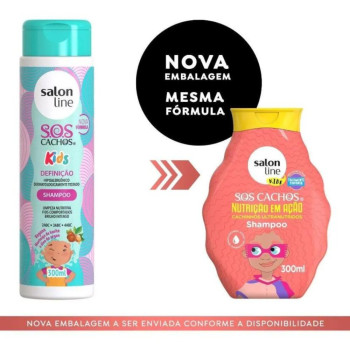 Shampoo Sos Cachos Kids Nutrição em Ação 300ml