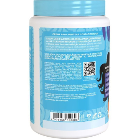 Creme para Pentear Salon Line Definição Natural 1kg