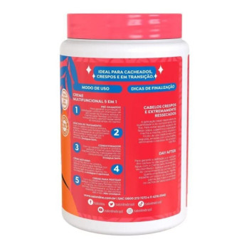 Creme Para Pententear Salon Line 5Em1 Multifuncional 1Kg