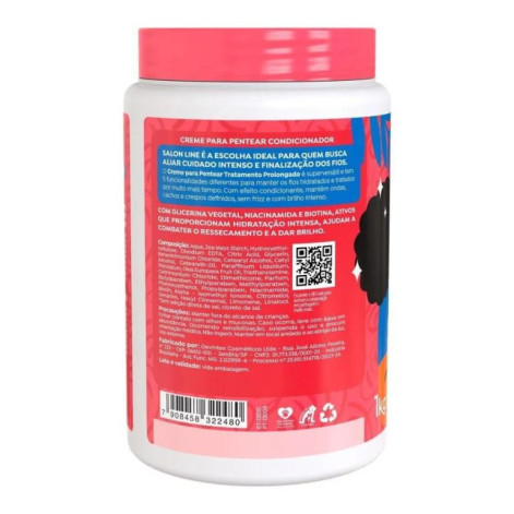 Creme Para Pententear Salon Line 5Em1 Multifuncional 1Kg