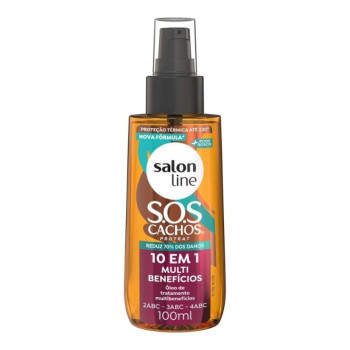 Óleo Salon Line Sos 10 Em 1 Multibenefícios Poderosos 100ml