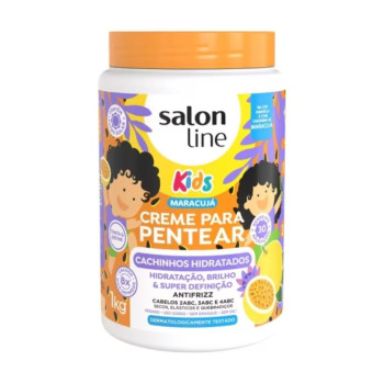 Creme para Pentear Maracujá Kids Cachinhos Hidratados 1kg