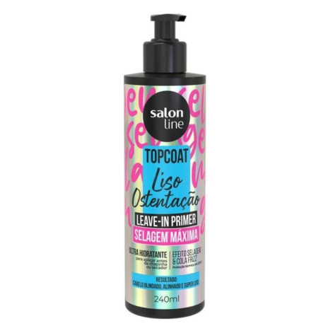 Leave-In Salon Line Meu Liso Ostentação Primer Top Coat 240Ml