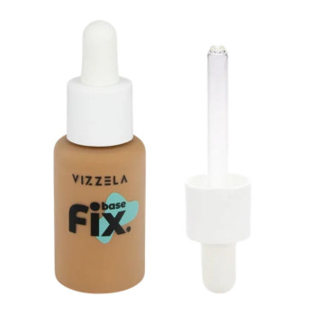 Base Líquida Vizzela Fix Cor 12 - 30ml