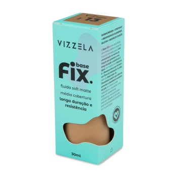 Vizzela Base Líquida Fix BB Cream - Cor 13