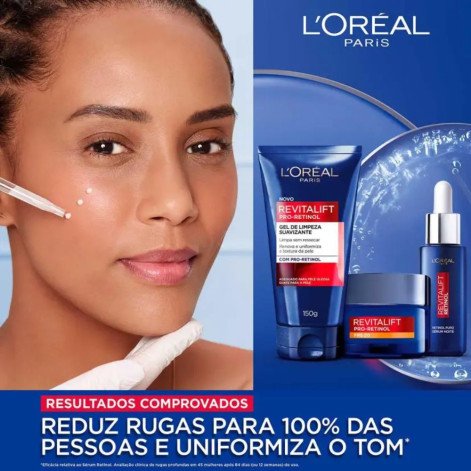 Creme Facial Antirrugas L'Oréal Paris Revitalift Retinol Cuidado Diurno FPS20 49g