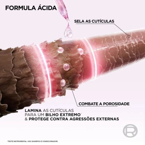 Condicionador Sela Gloss L'Oréal Paris Elseve Glycolic Gloss 200ml