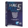 Mag Plus 5 60 Caps 550mg Magnésio Dimalato Quelato Herbamed Sabor Sem sabor