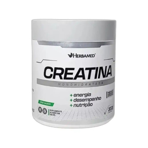 Creatina Pura Monohidratada 300g Herbamed