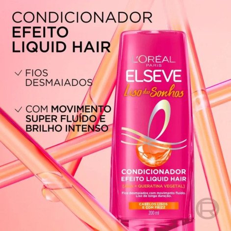 Condicionador L'Oréal Paris Elseve Liso dos Sonhos 200ml